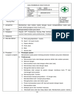 Sop Cara Pemberian Insulin