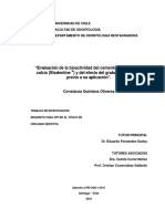 Evaluación de La Bioactividad Del Cemento de Silicato de Calcio PDF