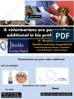 Veterinarians Are Poor Value Additional in His Practice