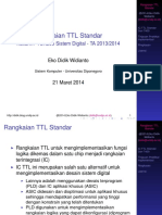 TSK205 Kuliah7 Rangkaian TTL Standar1 PDF