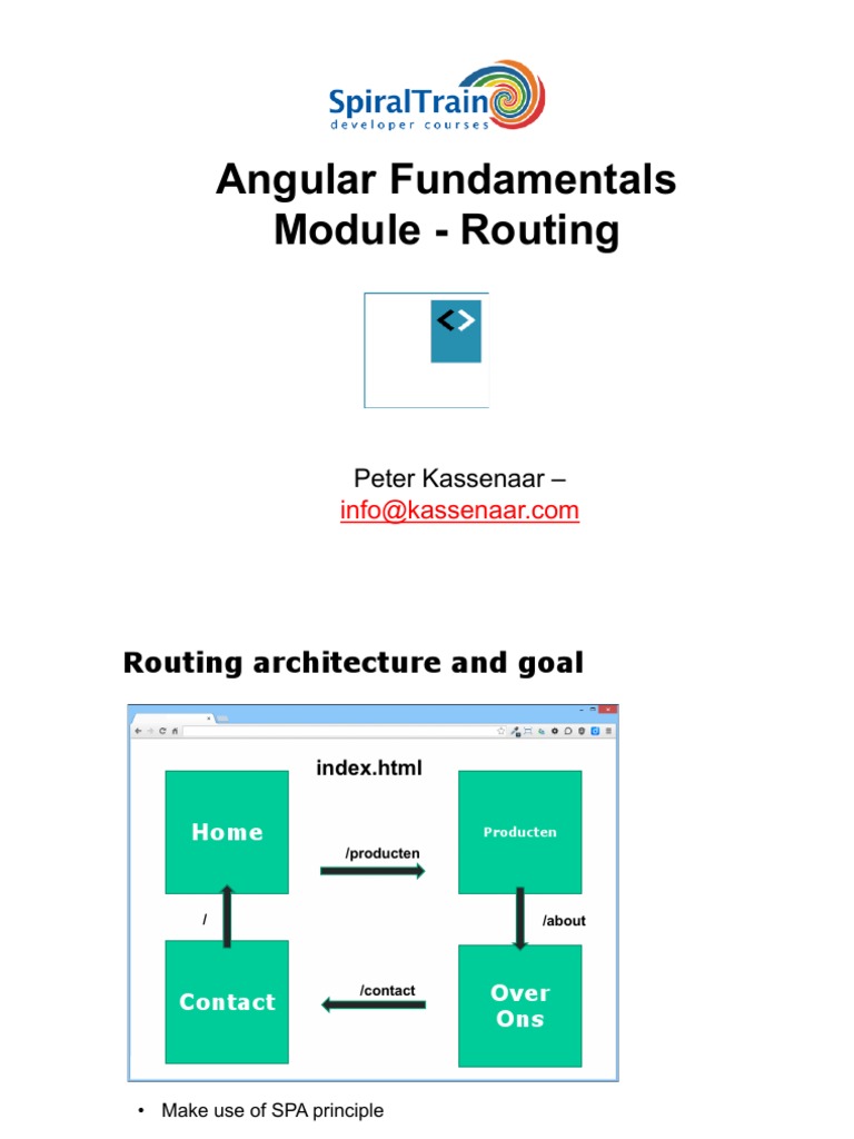 UK - 06 - Angular Routing PDF | PDF | Angular Js | Software