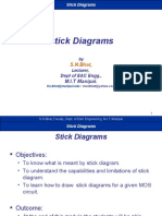Stick Diagrams by S.N.bhat, Lecturer, Dept of EC Engg., M.I.T ...