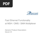 Fast Ethernet Functionality at MSH - OMS - SMA Multiplexer PDF