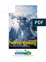 As Neves de Kilimanjaro - Ernest Hemingway.pdf