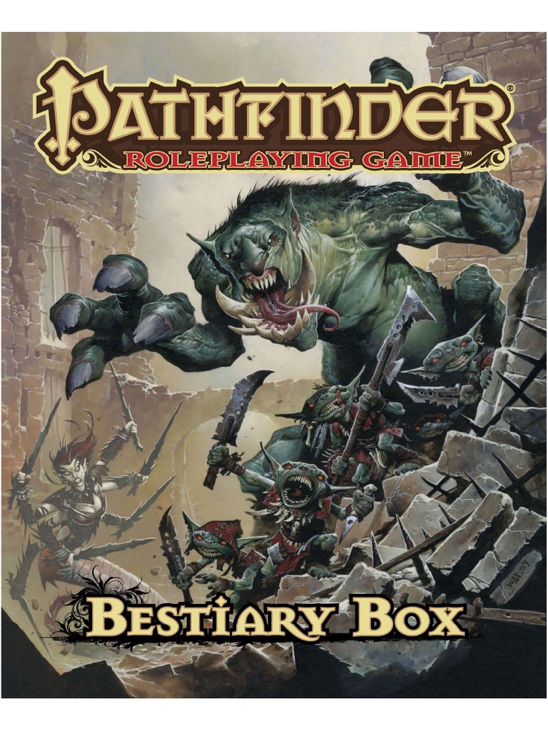 Pathfinder: Bestiary (1000 Piezas) | Toy Vault – Con T de Tlacuache