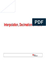 Interpolation, Decimation & Filters