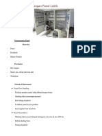 Metode Pemasangan Panel Listrik