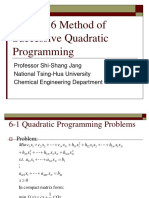 Successive Quadratic Programming