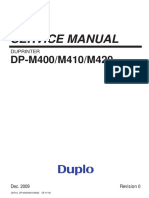 DP-M410 Service Manual PDF