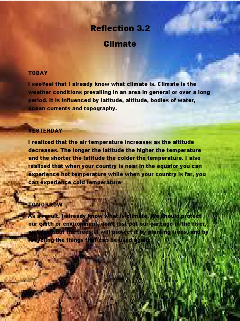 Understanding Climate and Its Impact | PDF