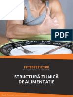 Fitestetic100 Structura Zilnica de Alimentatie PDF