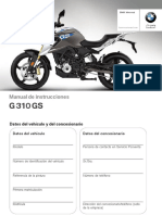 Manual BMW G 310 Gs