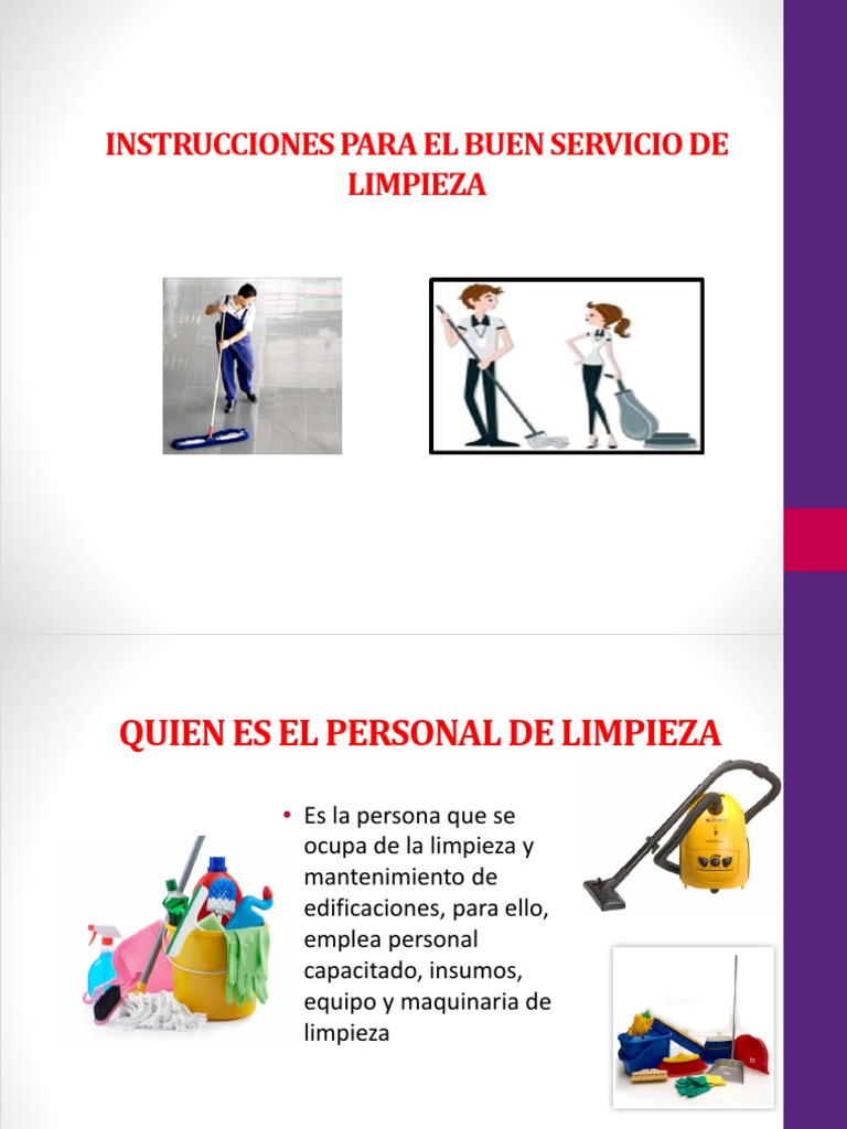 Capacitación para Personal de Limpieza | PDF | Naturaleza
