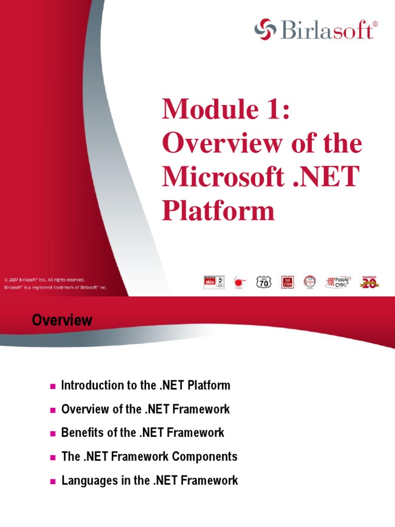 Introduction to Microsoft .NET Framework | PDF | Component Object Model ...