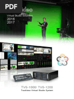 Datavideo Virutal Studio Solutions2016-2017