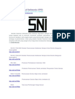 Standard Nasional Indonesia (SNI)