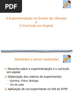 Parte I - Experimentação Do EC