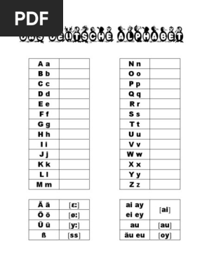 Das Deutsche Alphabet Pdf