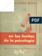 En Los Limites de La Psicologia - Ricardo Musso