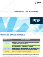 Zte Roadmap - GSM Umts Lte - 201407
