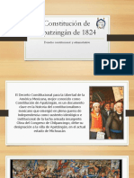 Presentacion Constitución de Apatzingán de 1824