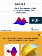 14 - Optimizacion Sin y Con Restricciones