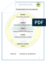 Transistor de efecto de campo (FET): Características y tipos