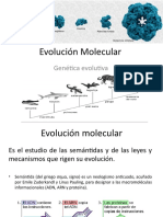 Evolución Molecular