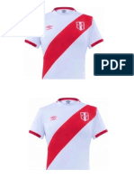 Molde Camiseta Peru