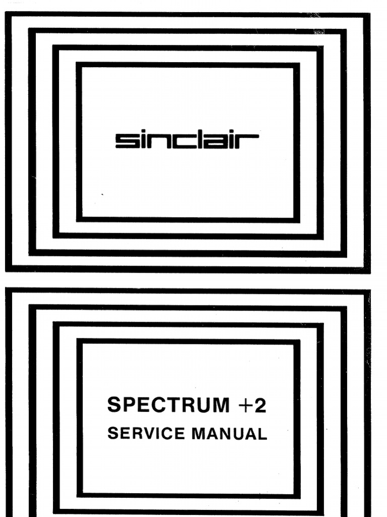 ZX Spectrum +2 Service Manual | PDF | Technology & Engineering