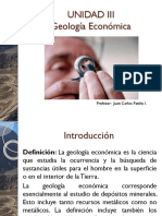 UNIDAD III Geologia Economica