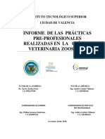 Infomorme de La Veterinaria Zoo Salud Rosita 1