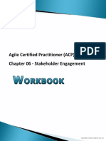 Agile Certified Practitioner (ACP) Exam Prep Chapter 06 - Stakeholder Engagement