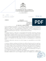 PETROCARIBE - La Demande de Décharge Produite Par Olivier Martelly A Été Rejetée Par La Cour Des Comptes