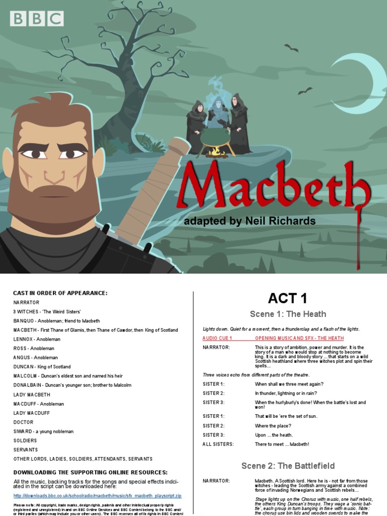 macbeth_playscript.pdf Macbeth Shakespearean Tragedies