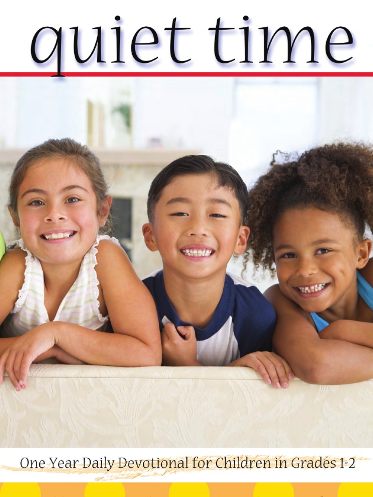 Children's Quiet Time Sample 1st and 2nd grade Prayer David