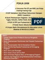 Presentasi Pokja UKM Hasil Kaji Banding