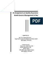 HMIS and Quality of Care