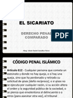 El Sicariato en El Derecho Penal Comparado