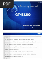 GT-E1200 Training Manual HW