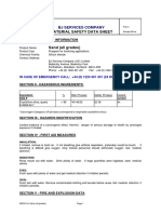Material Safety Data Sheet: BJ Services Company