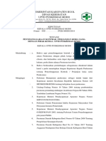 2.5.1.1 SK Penyelenggaraan Kontrak Perjanjian Kerja Sama Dengan Pihak Ketiga