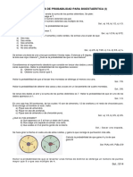 PROBLEMAS DE PROBABILIDAD PARA BIOESTADiSTICA