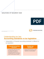 Sources of Taxation Law