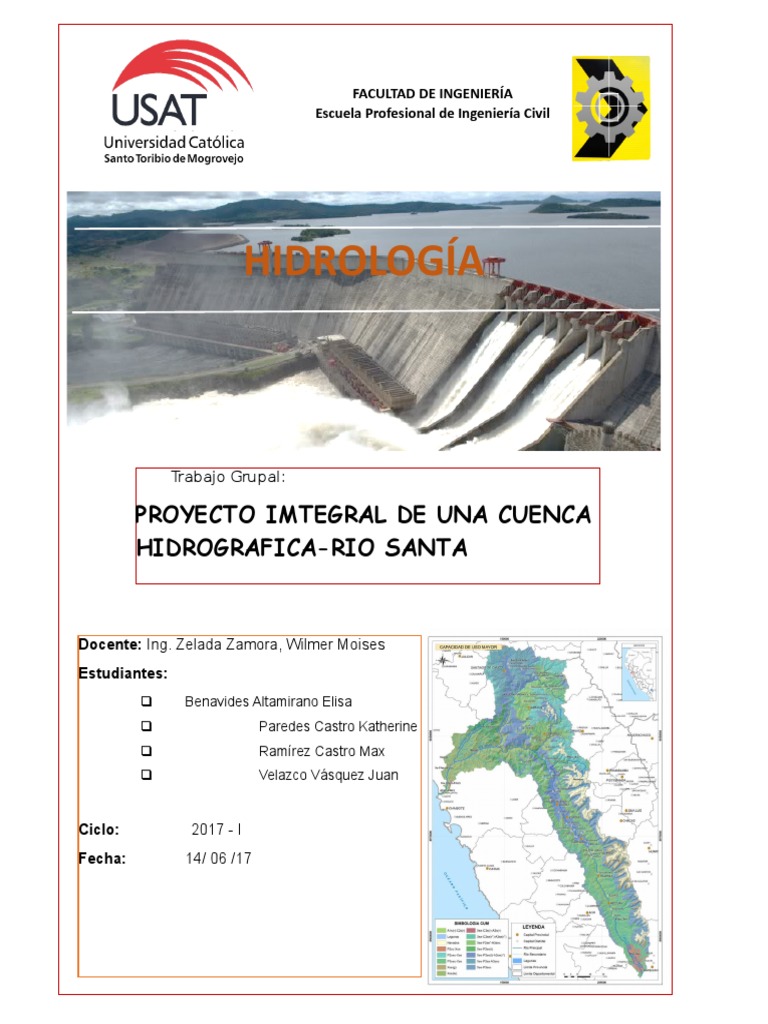 Proyecto Integral Cuenca Río Santa | PDF | Roca (geología) | Roca ígnea
