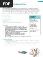 Water Cycle Comic Strip Project Guide | PDF