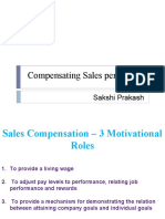 Compensating Sales Personnel