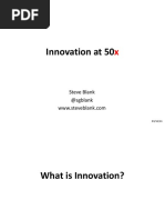 Innovation at 50: Steve Blank @sgblank