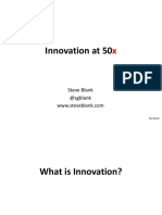 Innovation at 50: Steve Blank @sgblank