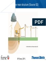 Direct Strike Near Structure (Source S2) : © Furse, 2011